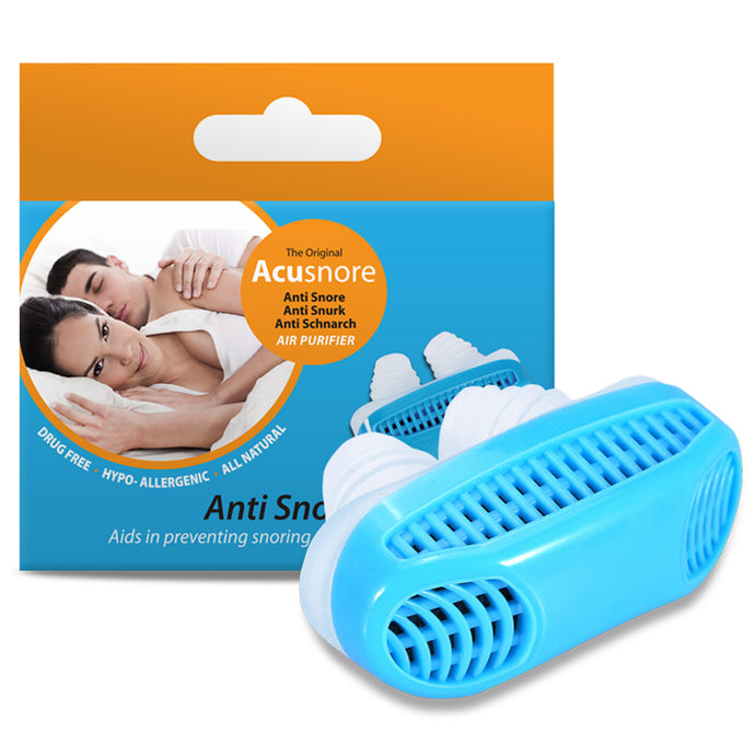 Acusnore Anti Snore Air Purifier Device Sleep Aid