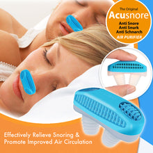 Load image into Gallery viewer, Acusnore Anti-Snore Air Purifier Device & Sleep Aid – Breathe Better, Sleep Deeper