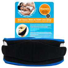 Load image into Gallery viewer, Acusnore Anti Snore Double Support "Max Action" Chin Strap