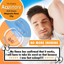 Load image into Gallery viewer, Acusnore Anti Snore Magnetic Nose Clip