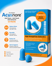 Load image into Gallery viewer, Acusnore EXTREME Foam Ear Plugs – 20 Pack