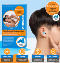 Load image into Gallery viewer, Acusnore EXTREME Foam Ear Plugs – 20 Pack