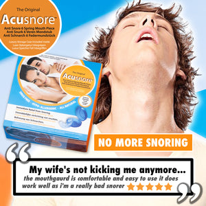 Acusnore Anti Snore 6 Spring Mouth Piece