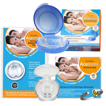 Load image into Gallery viewer, Acusnore Anti Snore Snoring Kit